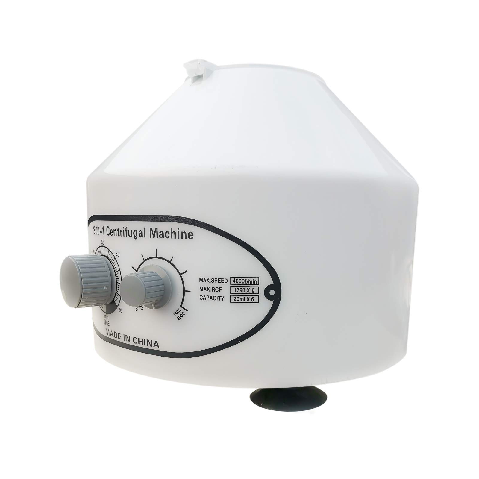 High-Speed Electric Centrifuge Machine for Lab & Medical Use - 800-14000 RPM with 6x20ml Rotor - Ideal for Blood Sample Separation, DNA Research & Clinical Diagnostics
