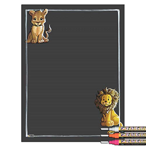 Lion With 3 Bright Markers