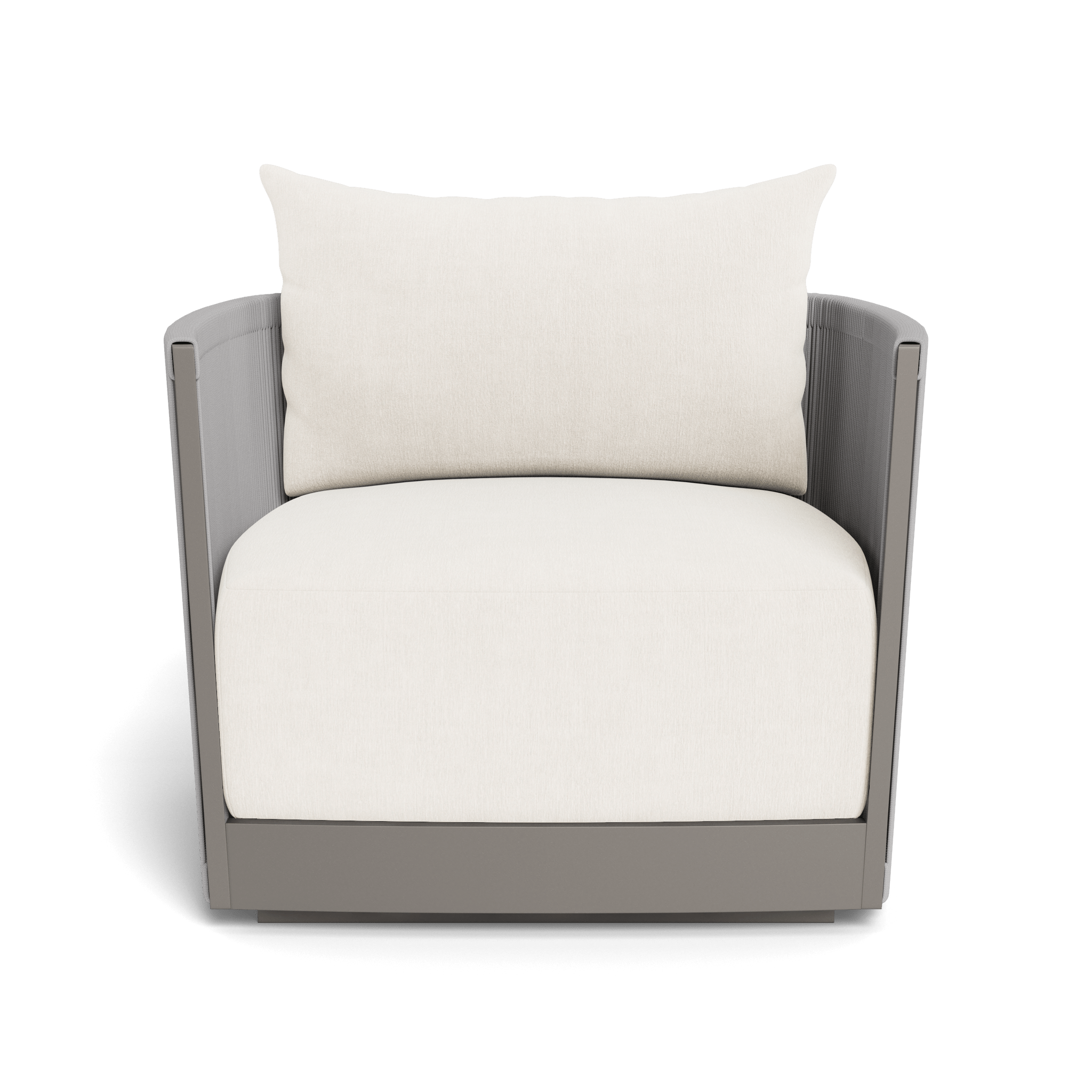 Antigua Swivel Lounge Chair - Modern Patio Furniture for Outdoor Relaxation, Garden, Poolside & Backyard Comfort