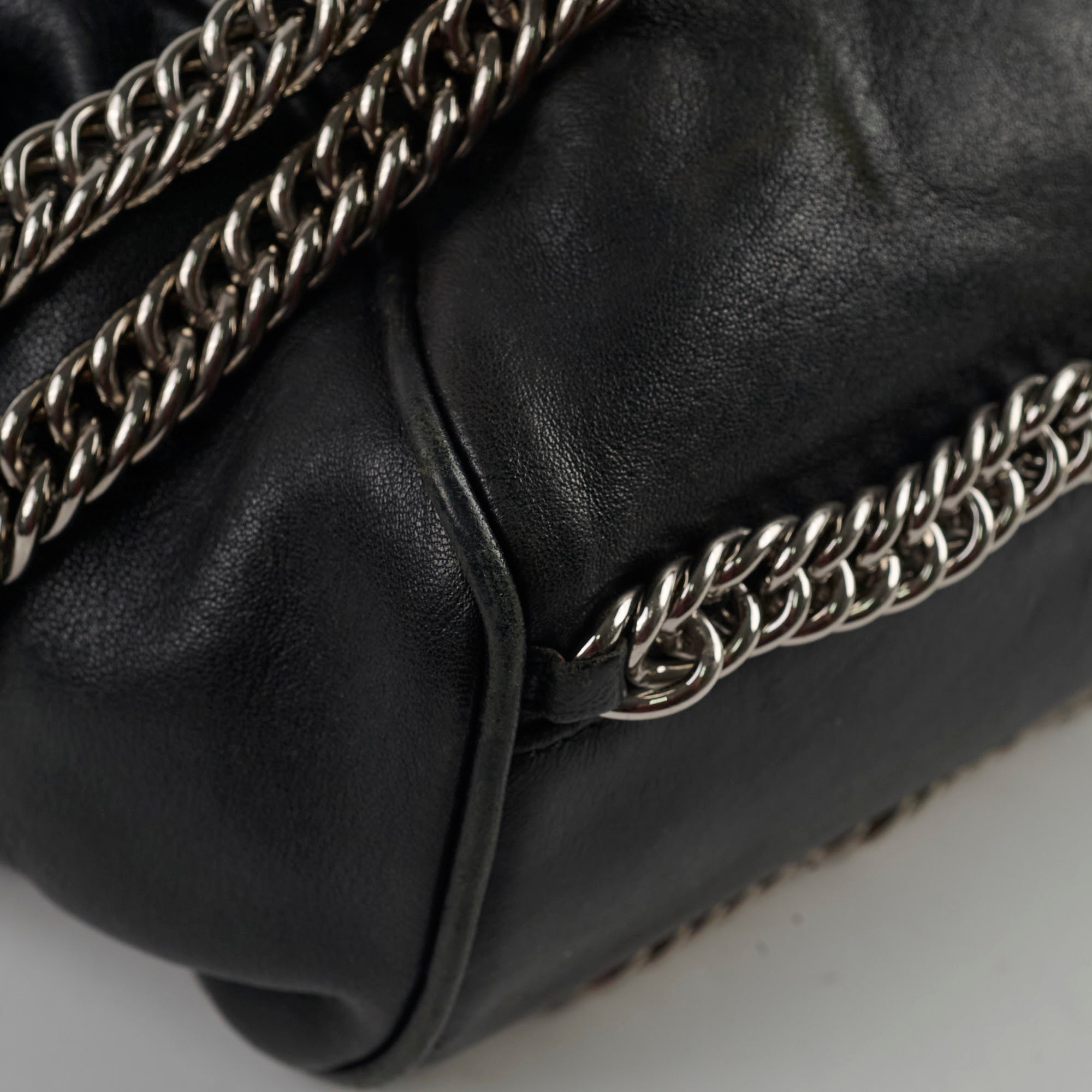 Authentic Chanel CC Lambskin Accordion Flap Bag Black 12 Series - Luxury Crossbody Purse for Women, Perfect for Date Night & Evening Events
