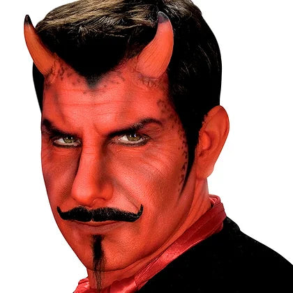 Woochie Devil Horns Latex Small - Realistic Costume Accessory for Halloween, Cosplay & Themed Parties