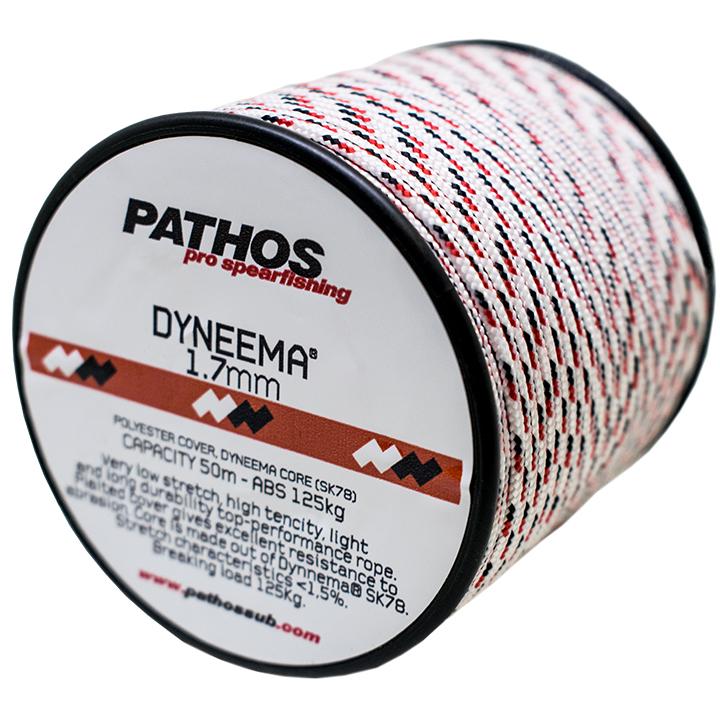 Dyneema Cord 1.7mm White 50m - Ultra Strong Rope for Camping, Hiking & Outdoor Activities | Pathos High-Performance Climbing Accessory