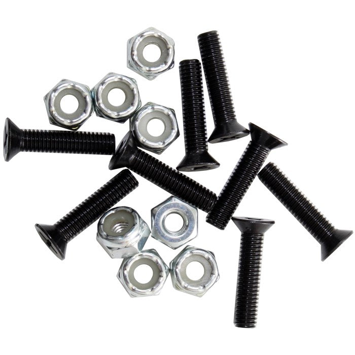 Phillips Skateboard Hardware - 8 Pack Stainless Steel Bolts & Nuts for Skateboard Trucks & Longboard - Durable & Rust-Proof for Smooth Riding (Perfect for Street Skating & Park Tricks)