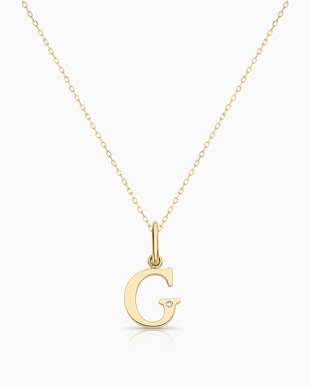 Vintage Diamond Alphabet Charm Necklace - Personalized Initial Pendant Jewelry for Women, Gift for Her, Birthday, Anniversary, Valentine's Day