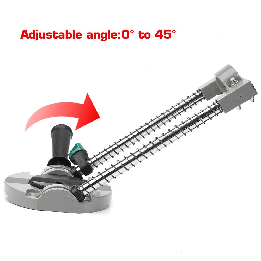 45 Degree Adjustable Angle Drill Holder Stand - Precision Positioning Bracket for Electric Drills - Perfect for Woodworking, Metalworking & DIY Home Projects