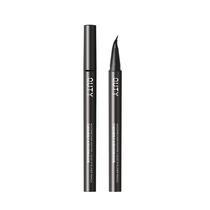 QUTY Fine Painter Liquid Eyeliner - Waterproof, Smudge-Proof, Long Lasting Eyeliner for Precise Winged Liner Looks - Perfect for Everyday Makeup, Parties, and Professional Use