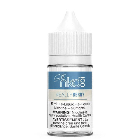 NKD 100 Really Berry Nicotine Salt E-Liquid 30mL - Smooth Vape Juice for Pod Systems | Perfect for On-The-Go Vaping in Ontario