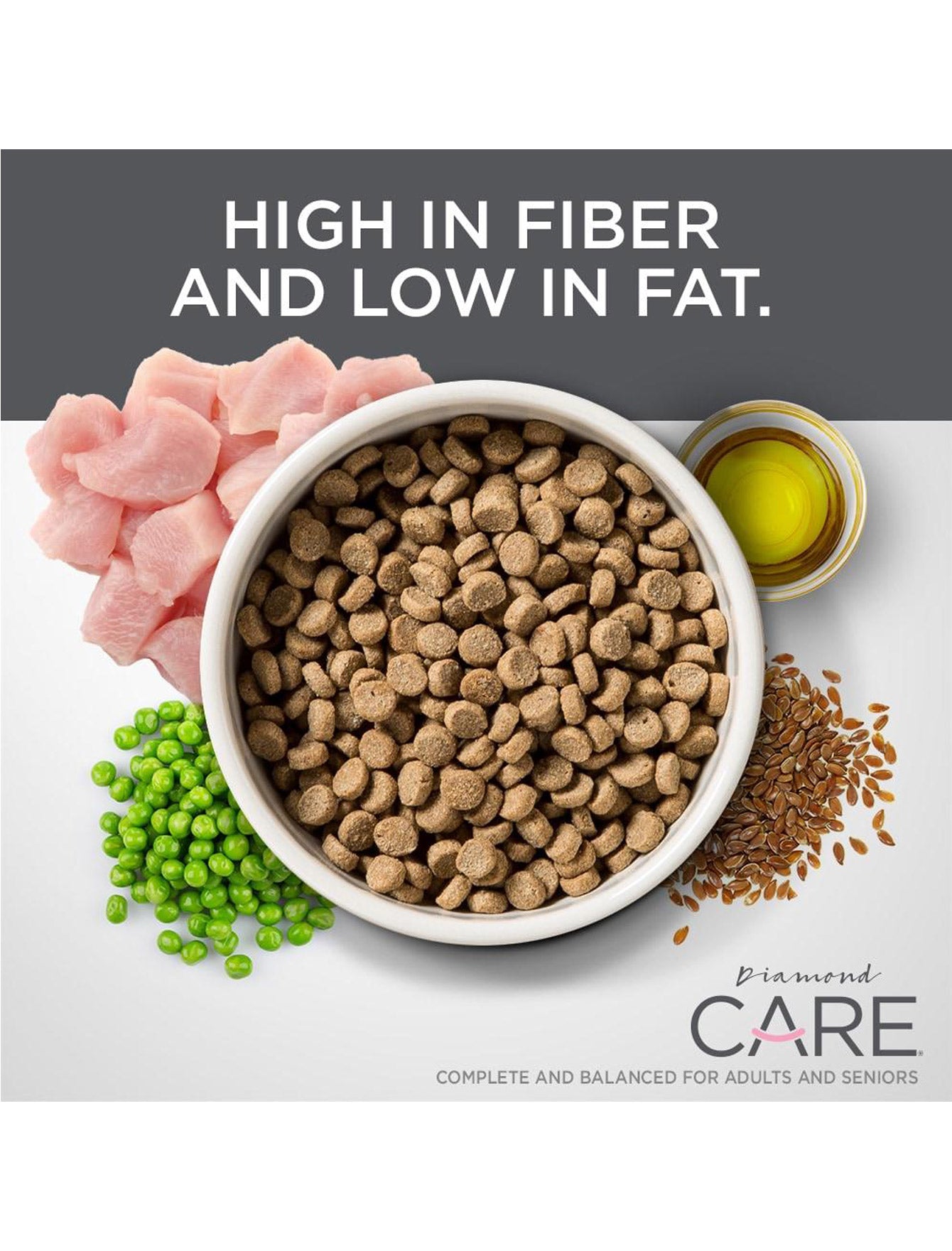 Premium Diamond Care Weight Management Formula for Adult Cats - 6lb Bag - Healthy Weight Control Cat Food for Indoor & Overweight Cats - Perfect for Portion Control & Balanced Nutrition