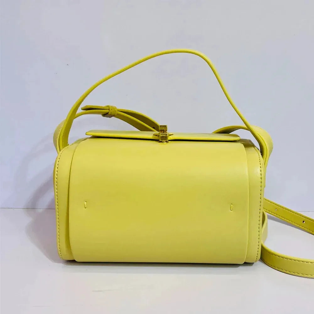 Stylish Small Box Boston Bag Handbag for Women - Trendy Crossbody Shoulder Purse for Travel, Work & Everyday Use