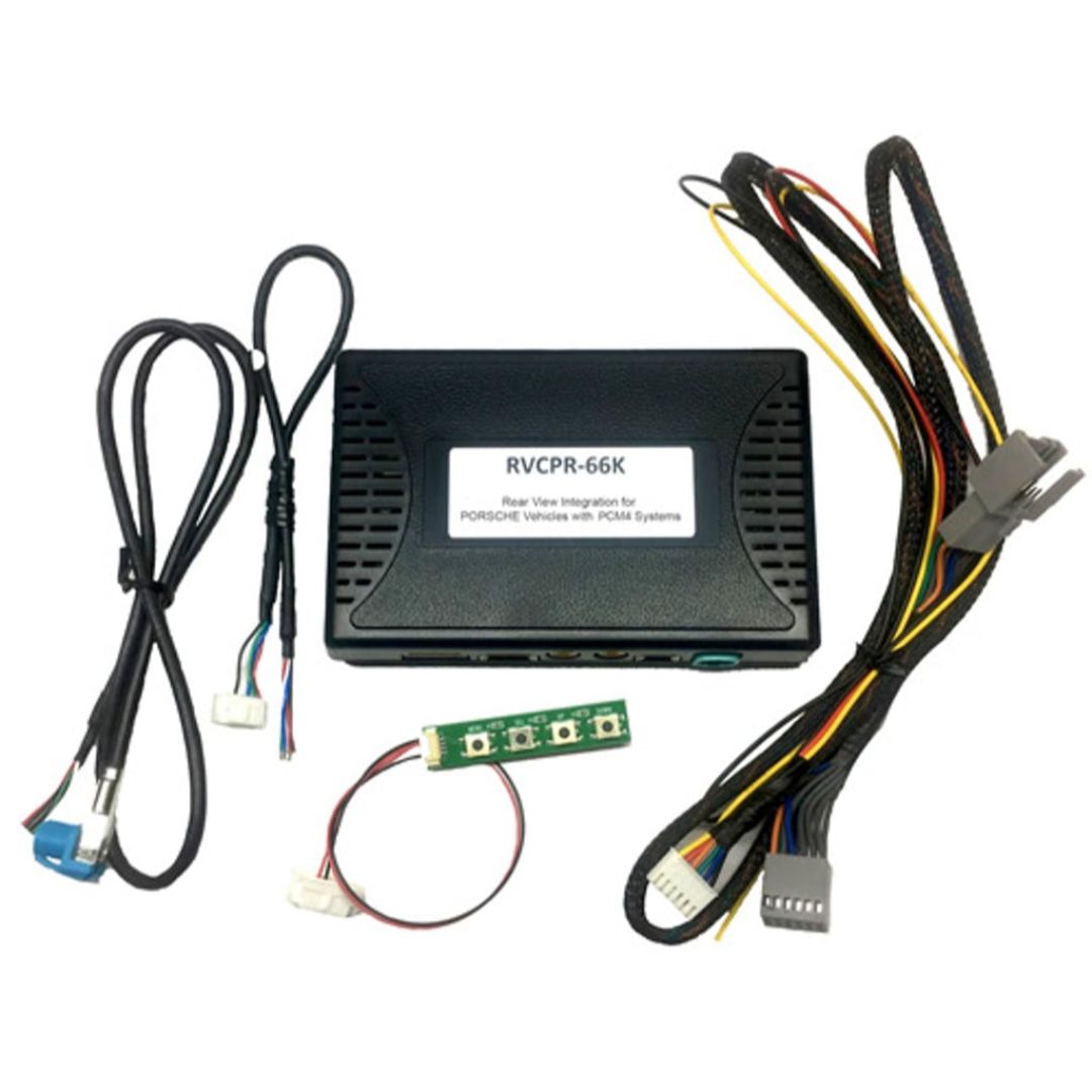 Crux RVCPR 66K Rear View Camera System for Porsche with PCM4 Navigation - Seamless Sightline Safety View Integration | Perfect for Parking, Lane Changes & Enhanced Visibility While Driving