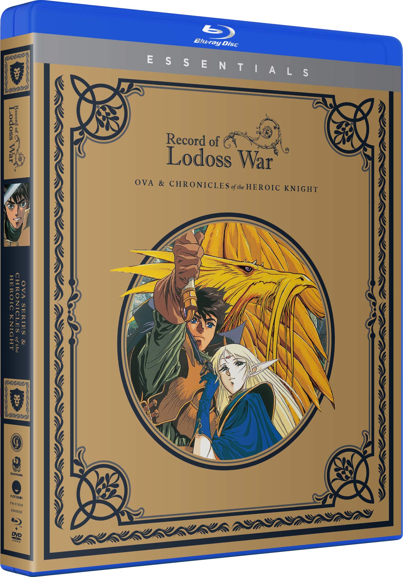 Record of Lodoss War: OVA & Chronicles of the Heroic Knight - Complete Series Blu-ray | Fantasy Anime Collection | Perfect for Anime Fans & Collectors