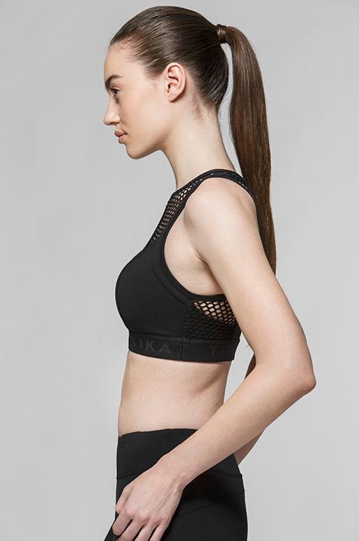 Cassandra Medium Impact Sports Bra - High Support Workout Bra for Running, Yoga & Gym - Breathable & Comfortable Activewear for Women