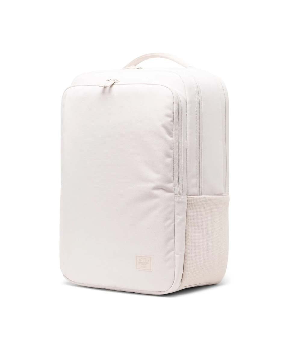 Herschel Kaslo Backpack Tech - Water-Resistant Laptop Backpack with USB Charging Port, Moonbeam Tonal - Perfect for Work, School & Travel