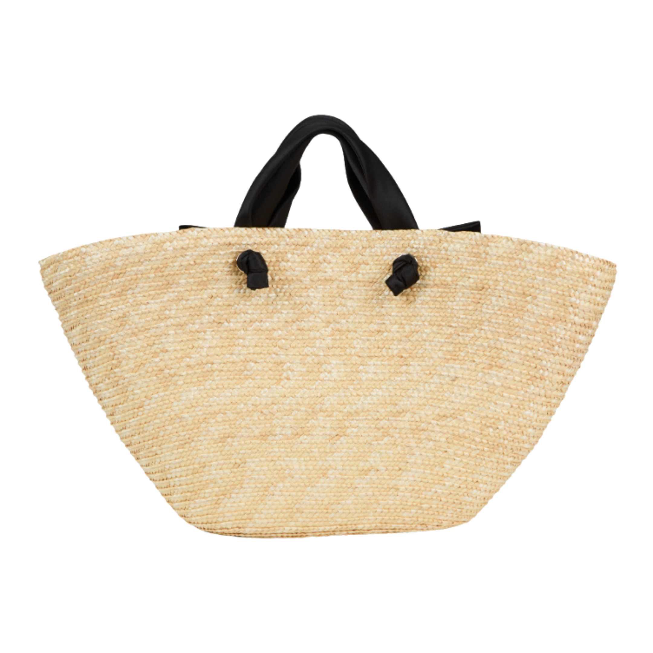 Carlotta Natural Straw Tote Bag - Eco-Friendly Woven Beach Bag for Women, Summer Vacation, Picnic & Shopping | Lightweight & Durable Handbag