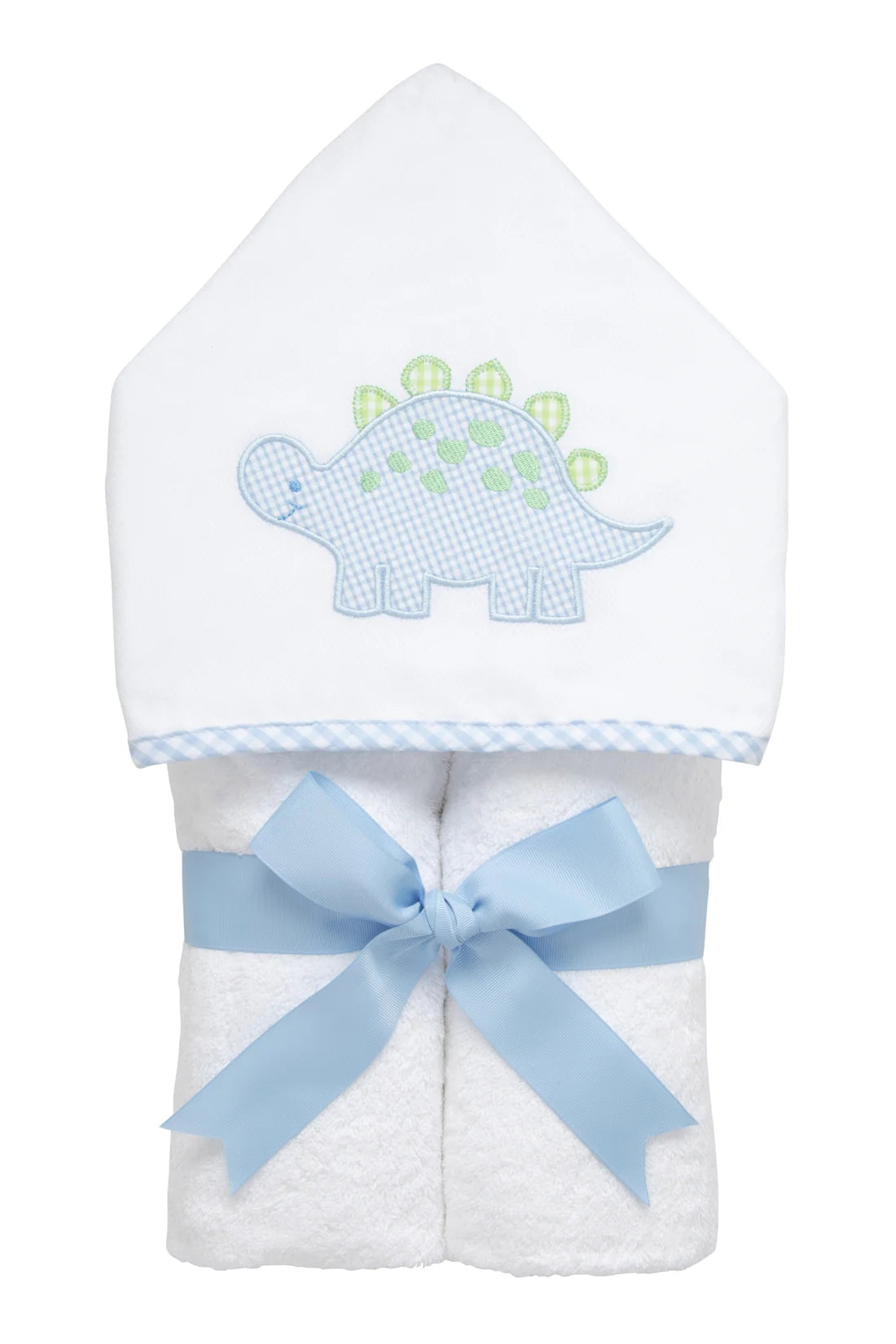 Dino Everykid Soft and Absorbent Kids Towel - Blue Dinosaur Themed Bath Towel for Boys and Girls - Perfect for Bath Time, Swimming, and Beach Adventures