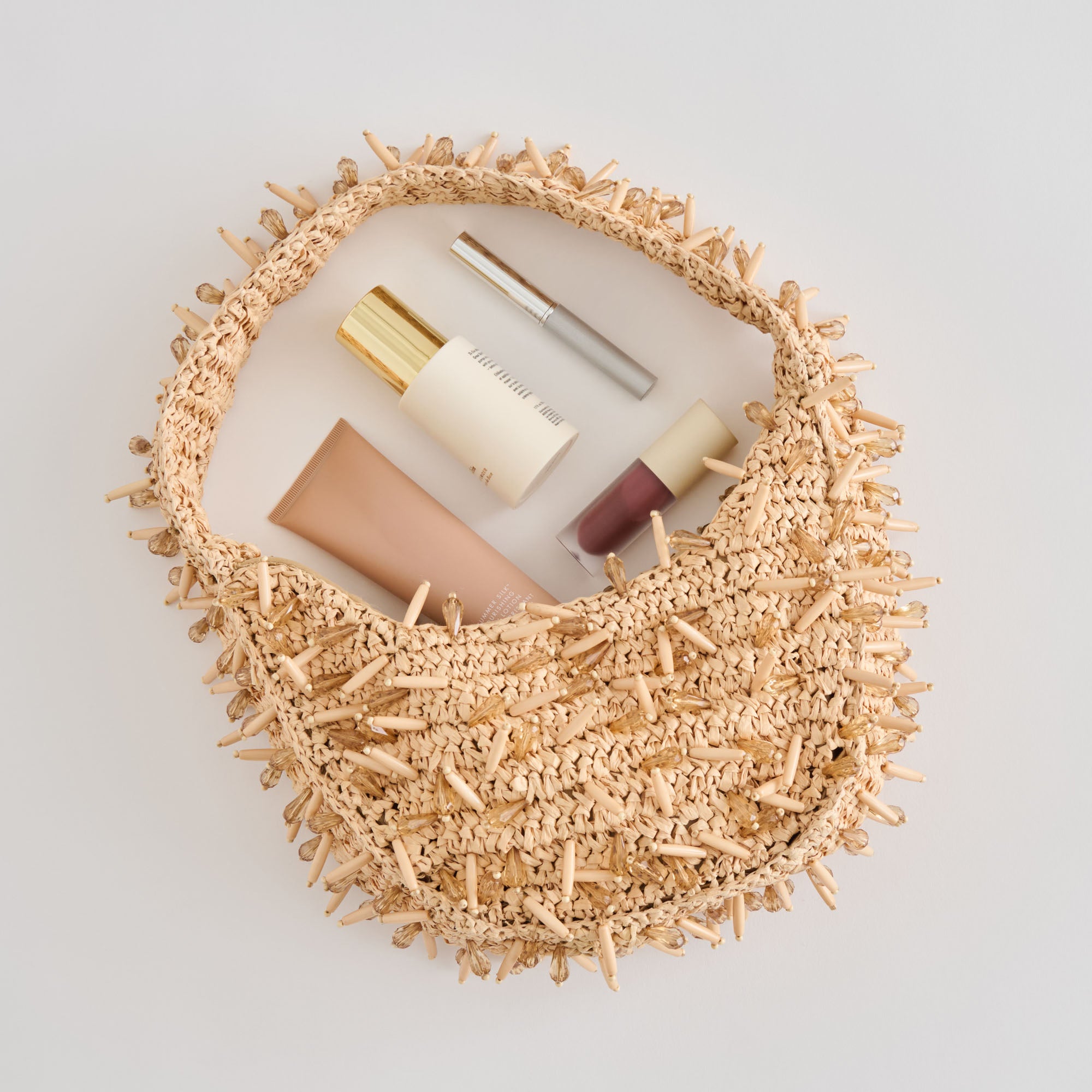 Stylish CAICOS Shoulder Bag - Natural Raffia Handmade Tote for Women | Perfect for Beach, Travel & Everyday Use