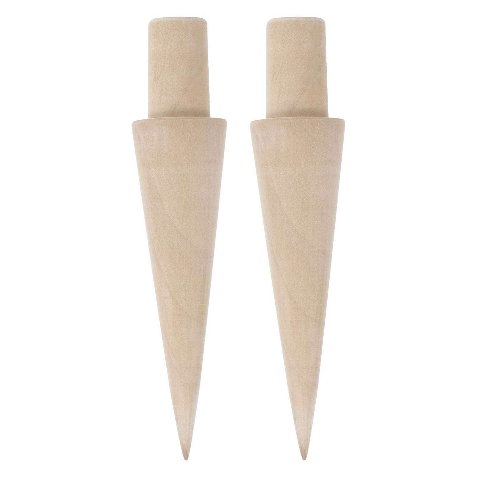 DOITOOL 2-Pack Ice Cream Cone Molds - Ergonomic DIY Kitchen Tool for Homemade Waffle Cones, Baking & Dessert Making - Perfect for Parties, Ice Cream Shops & Home Cooking