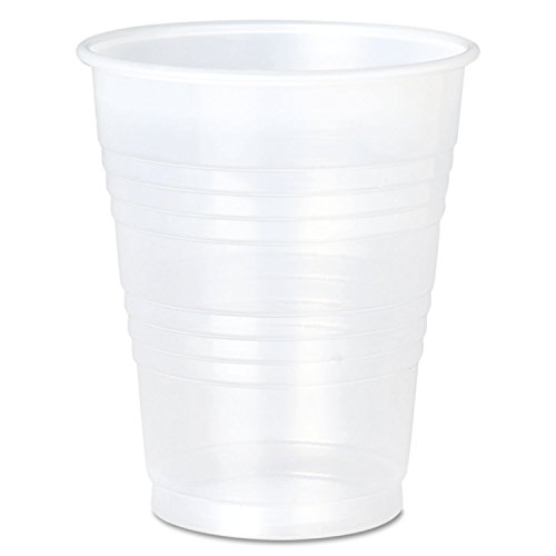 SOLO Cup Company Galaxy Translucent Plastic Cups - 10 oz, 100-Pack (SCC OFY10R) - Perfect for Parties, Picnics, and Outdoor Events