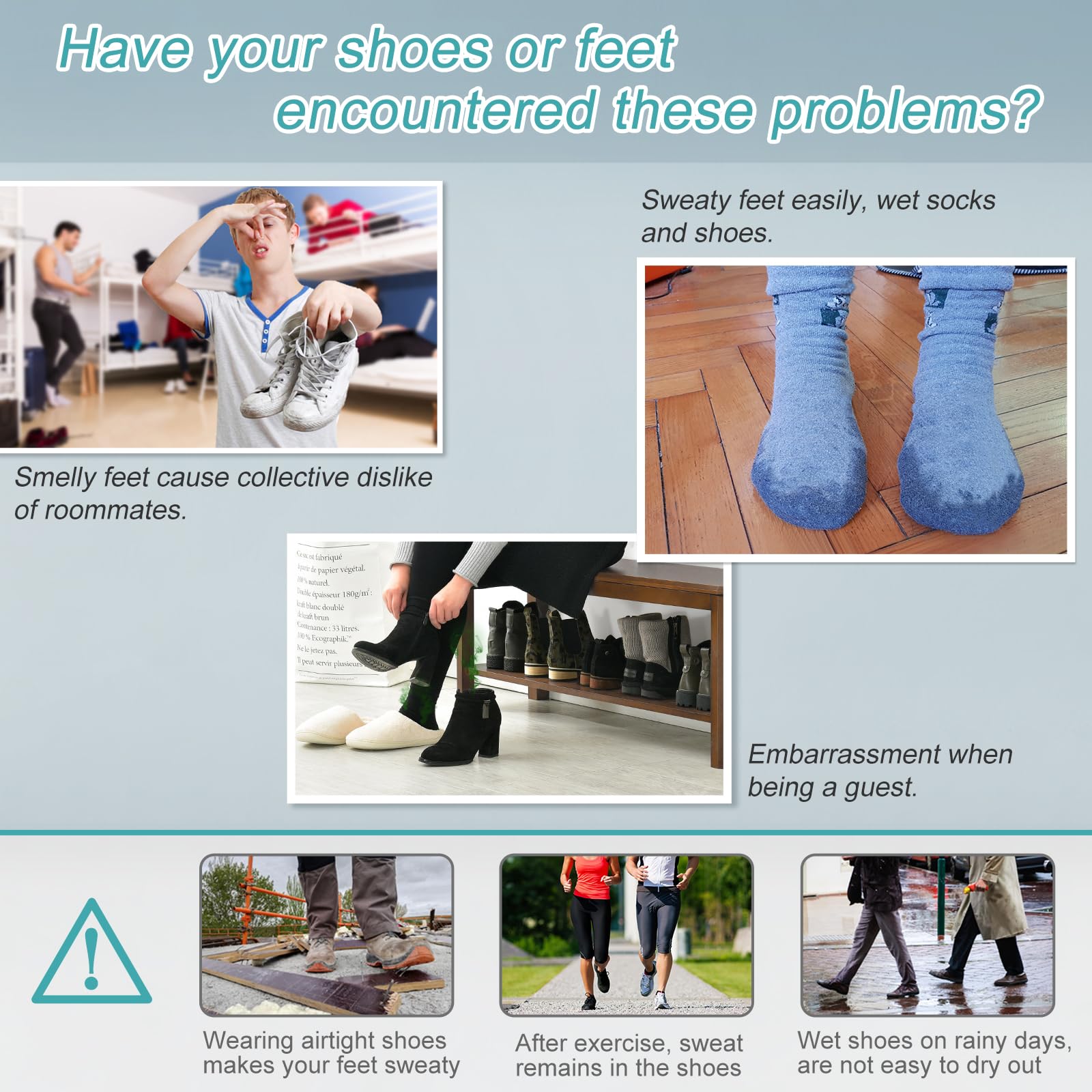 Fast Drying Shoe Dryer & Deodorizer with Timer - Electric Boot & Shoe Warmer for Men & Women - Perfect for Hiking, Sports, Work Boots & Winter Footwear (US Plug)