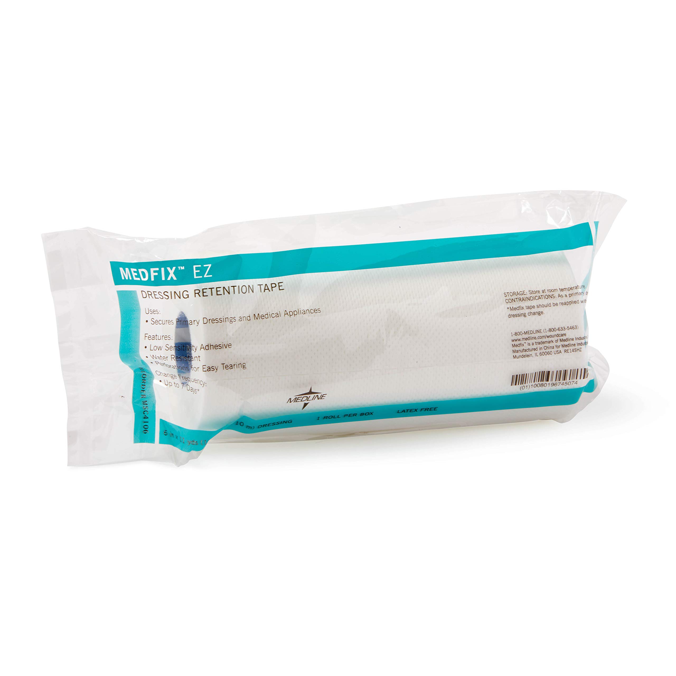 Medline MedFix EZ Perforated Medical Tape - 6