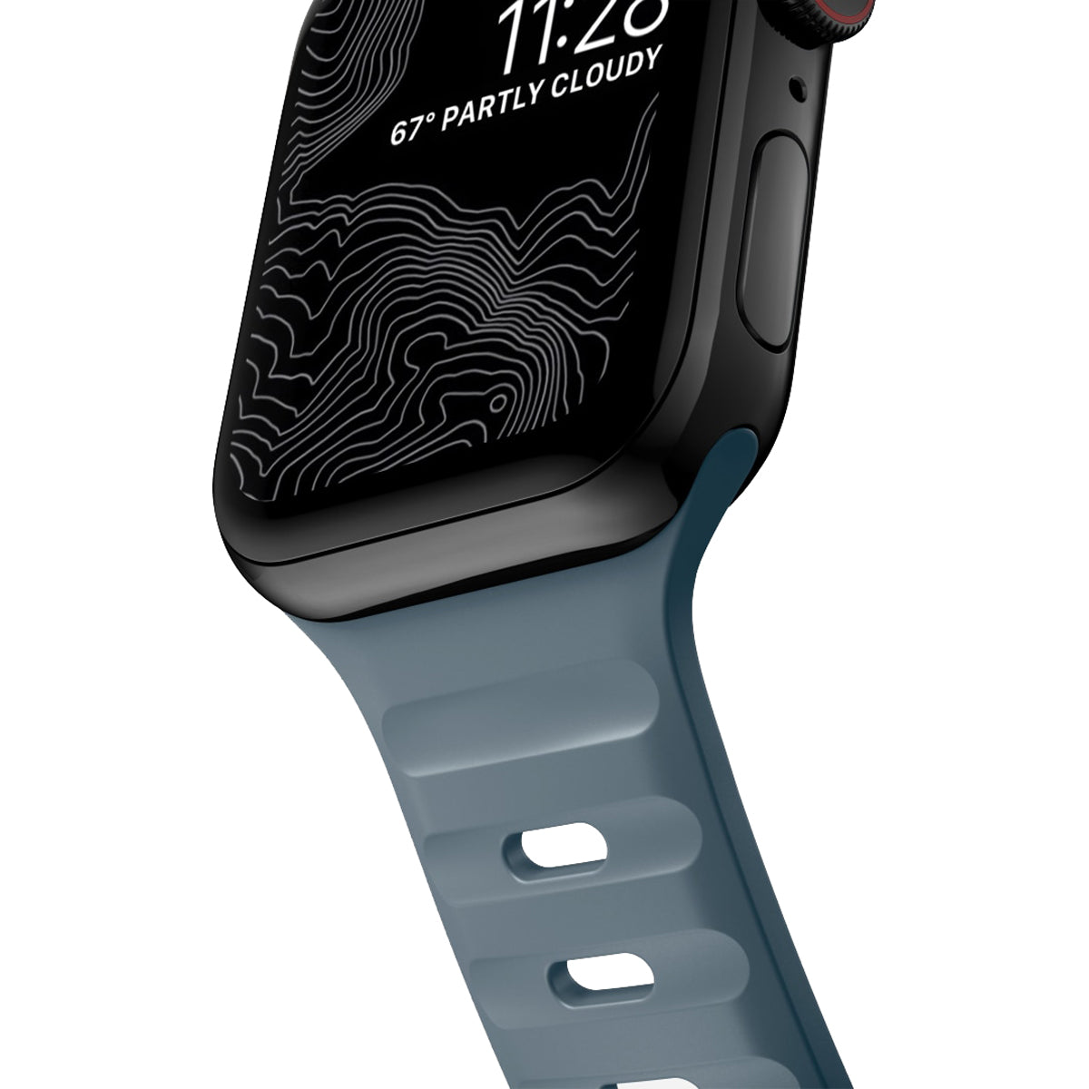 Premium Nomad Sport Band for Apple Watch 40mm/41mm - Durable Marine Blue Strap for Active Lifestyles | Gym, Running, Swimming & Everyday Wear