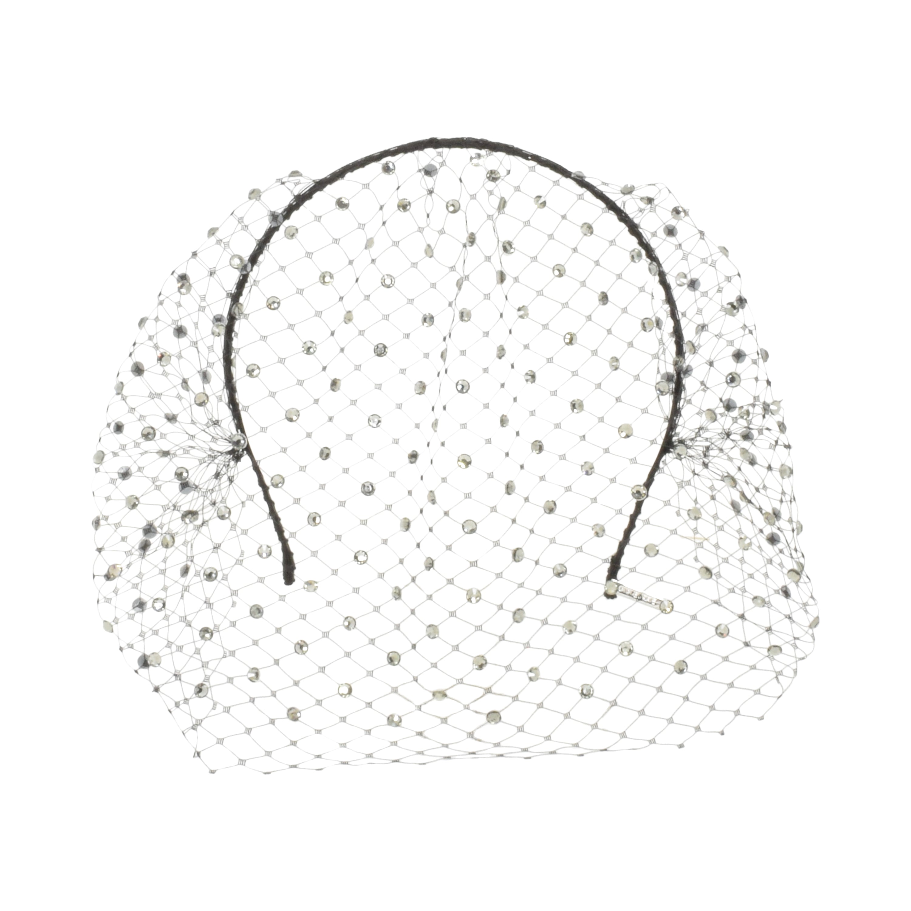 Charlotte Veil | Elegant Black Wedding Veil for Brides – Perfect for Church Ceremonies, Outdoor Weddings & Formal Events