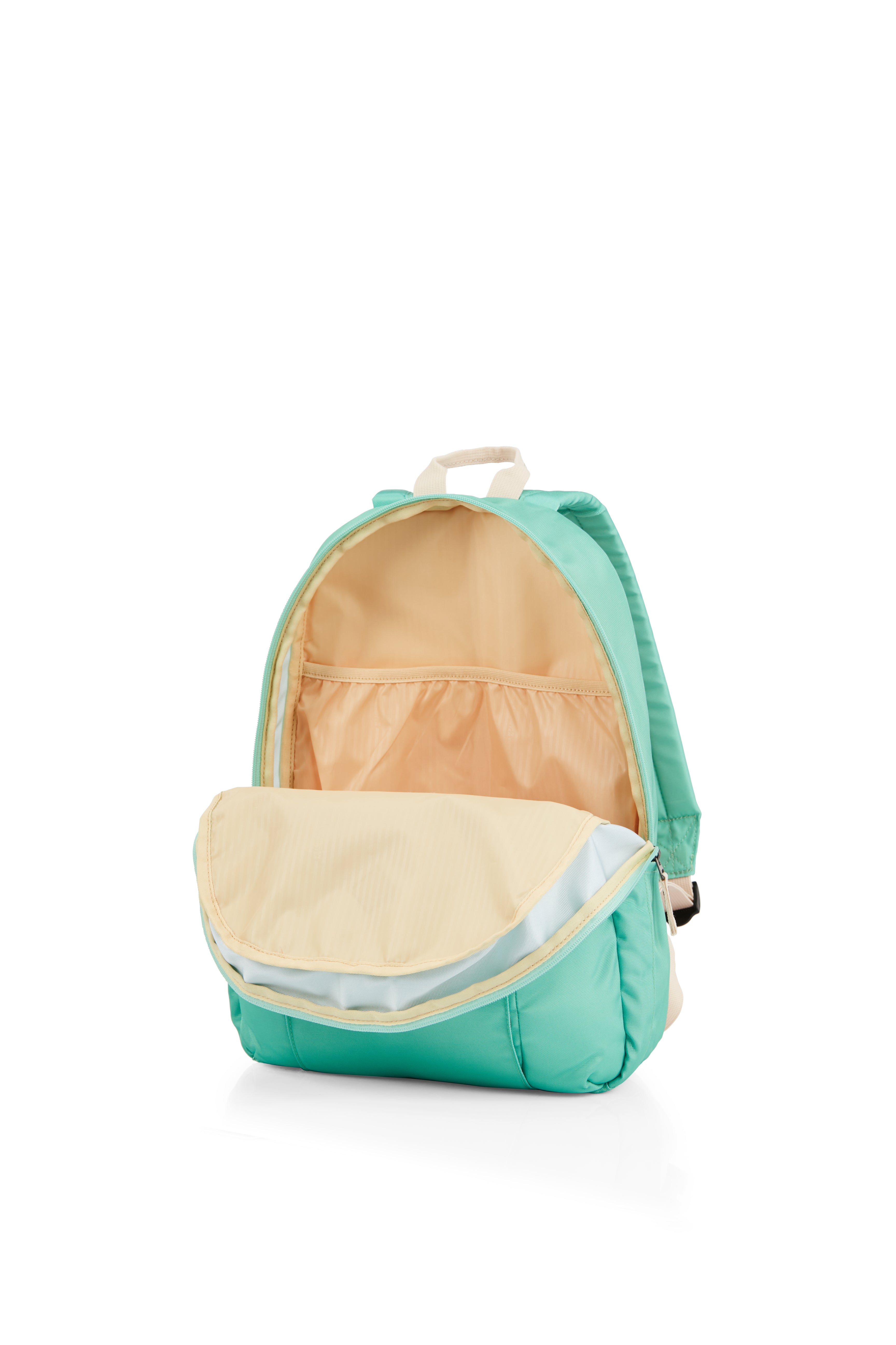 American Tourister RUDY Small Fashion Backpack - Lightweight Travel Daypack for Women & Teens, Water-Resistant School Bag (Ice Mint) - Perfect for College, Commuting & Weekend Getaways