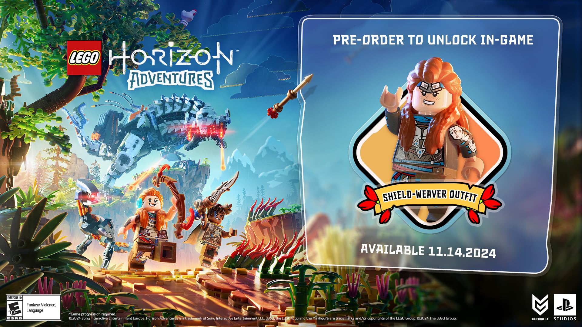 LEGO Horizon Adventures for Nintendo Switch - Fun Adventure Game for Kids & Adults - Perfect for Family Game Nights & Travel Entertainment