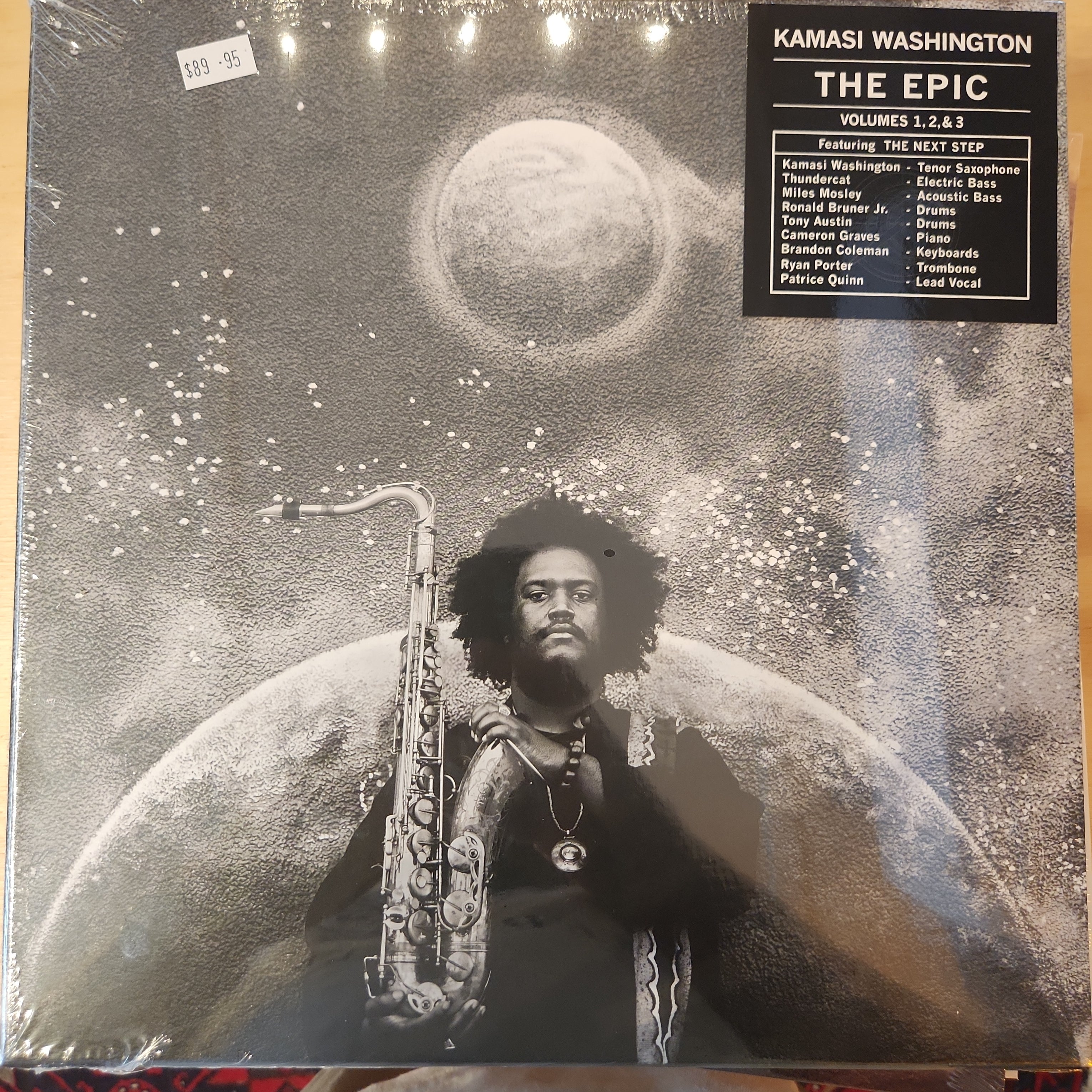 Kamasi Washington The Epic Triple Vinyl Box Set - Limited Edition Jazz Album for Vinyl Collectors & Music Lovers - Perfect for Home Listening, Gifts & Record Collections