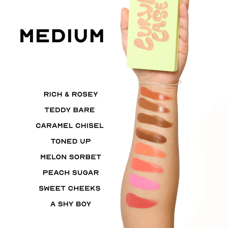 Cream Contour & Blush Makeup Palette by Mitchell - Professional Cream Contouring & Blush Kit for Flawless Face Sculpting | Perfect for Everyday Makeup, Special Occasions & Professional Makeup Artists