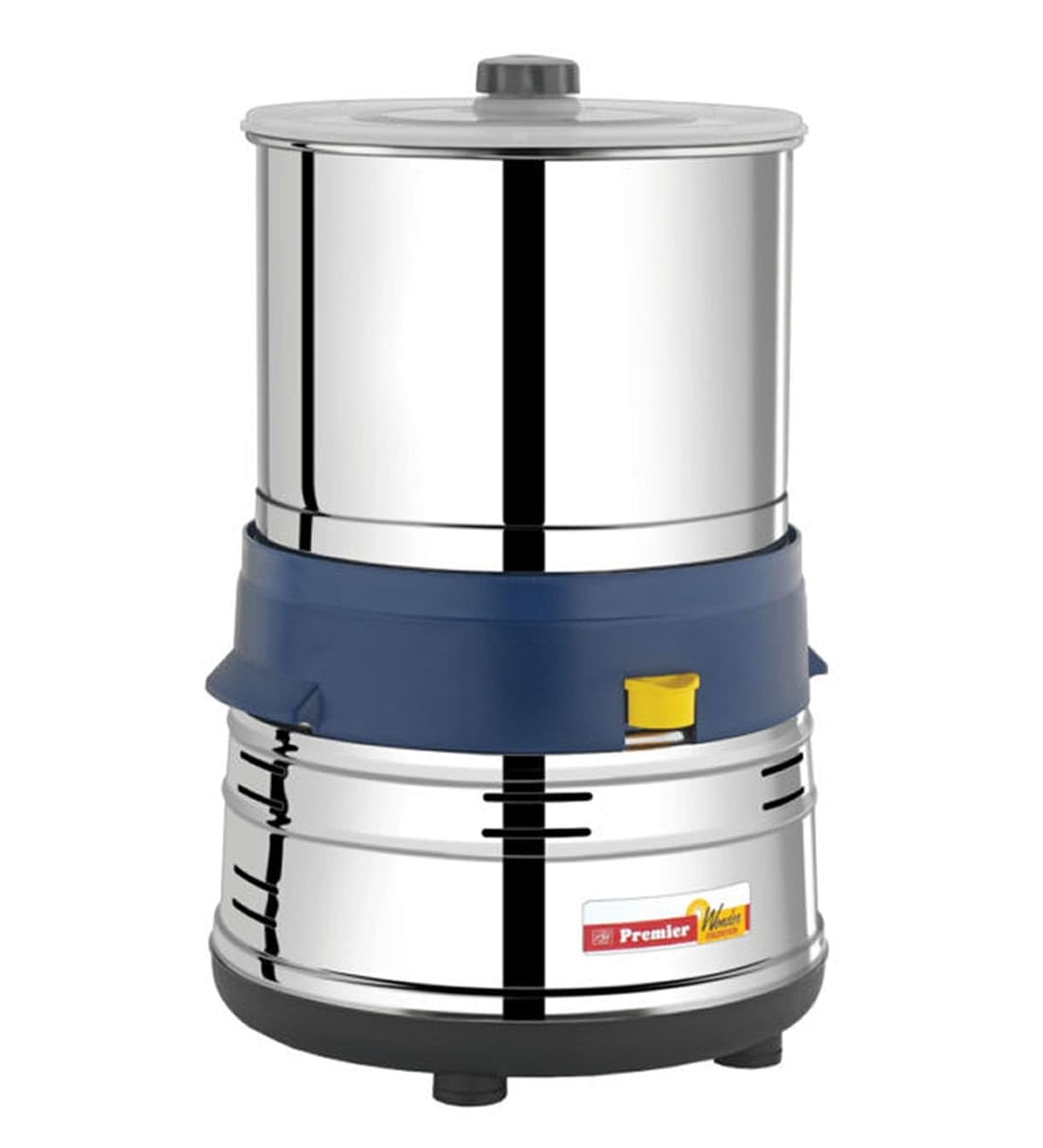 Premier Small Wonder 1.5L Table Top Wet Grinder - 110V Electric Stone Grinder with Coconut Scraper & Atta Kneader - Perfect for Indian Cooking, Idli/Dosa Batter & Chapati Dough Making at Home