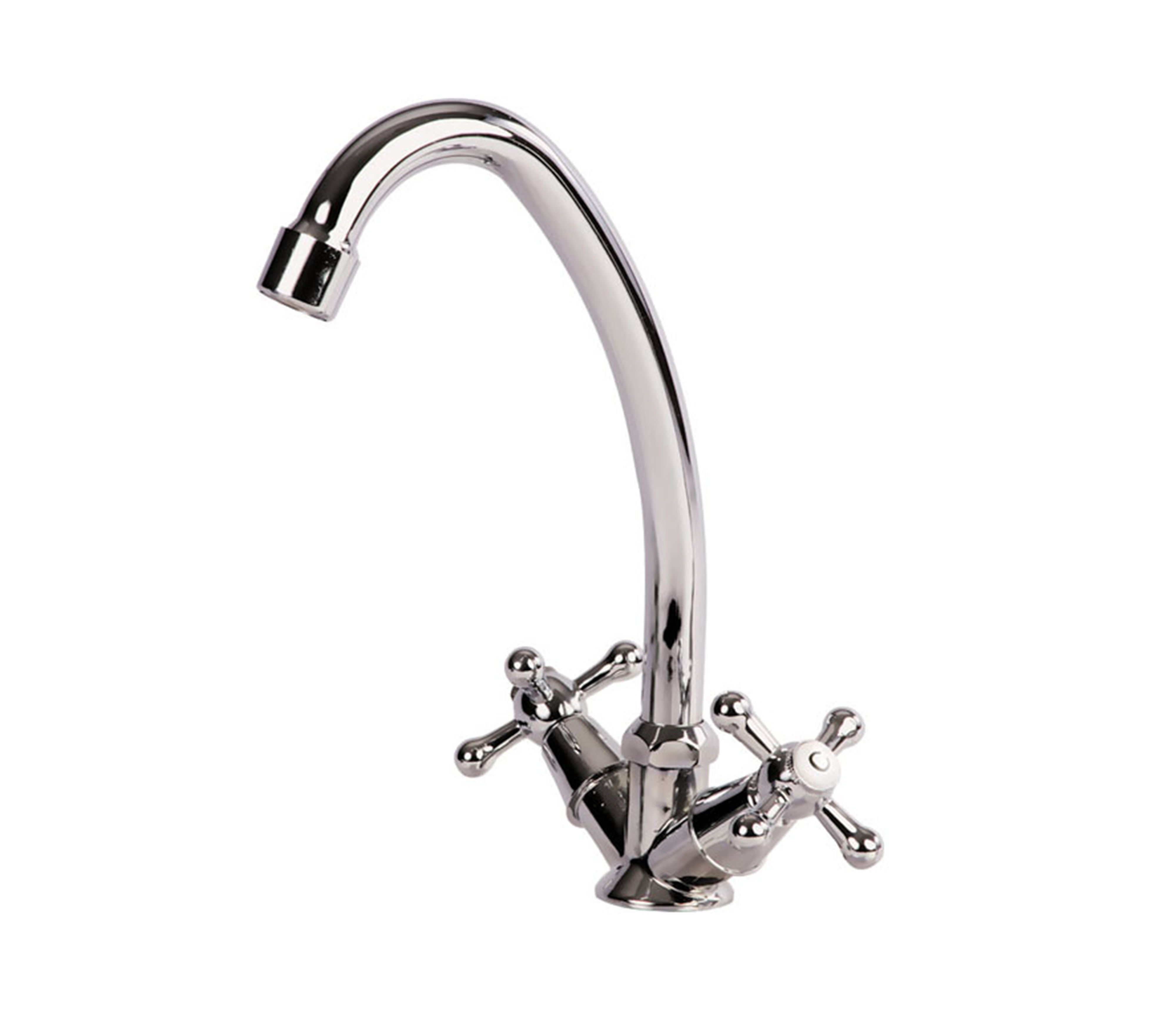 Premium Swan Neck Kitchen Faucet with 15