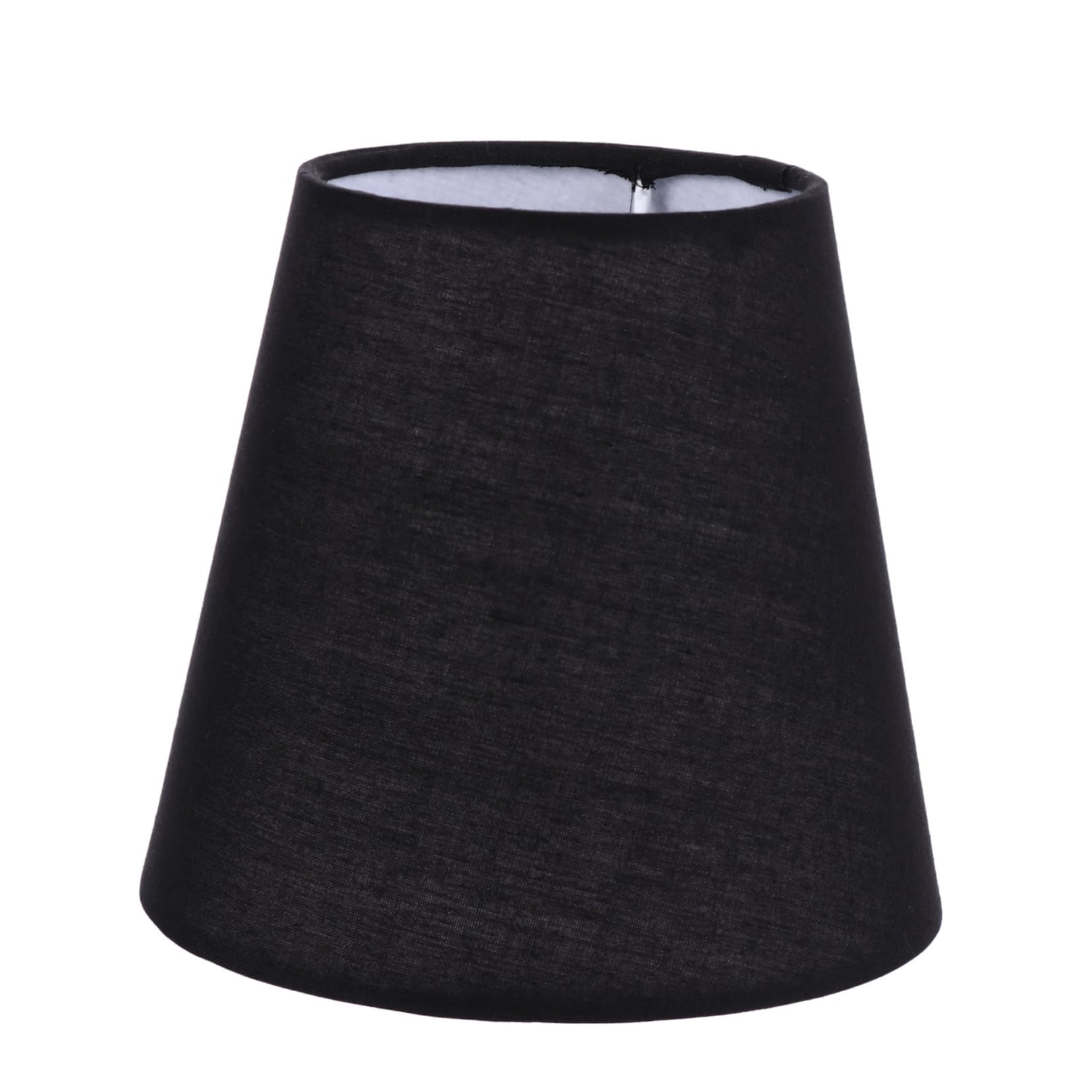 1pc Black Gauze Floor Lamp Shade - Fabric Table Lamp Cover for E27 Bulbs, Ceiling & Candle Lights - Home Decor, Living Room, Bedroom Lighting Accessory