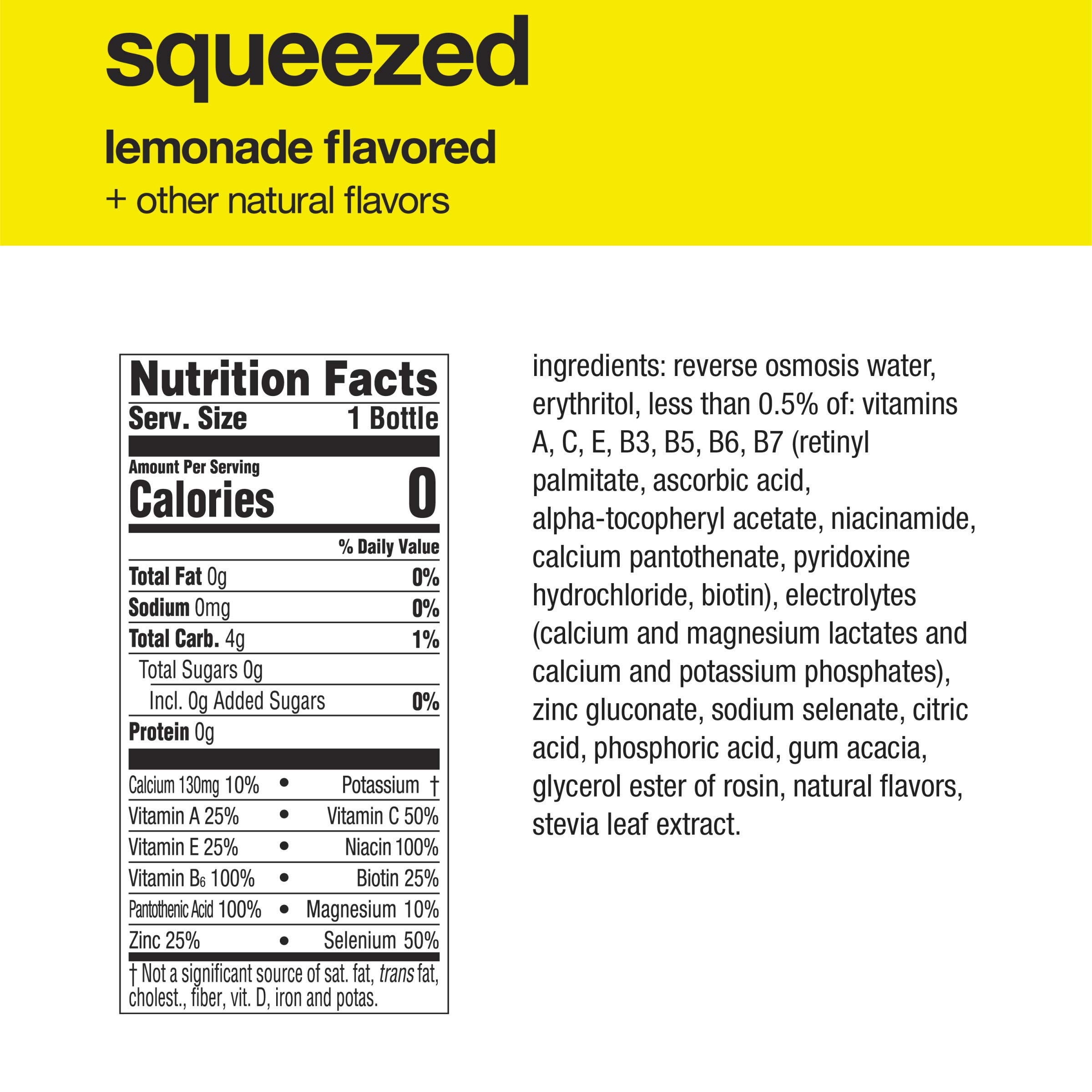 VitaminWater Zero Variety Pack - 12 Bottles (20 fl oz Each) | Sugar-Free Hydration with Essential Vitamins | Perfect for Gym, Workouts & On-The-Go Refreshment