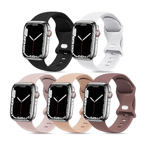 5 Pack L - Black/White/Pink Sand/Milk Tea/Smokey Mauve
