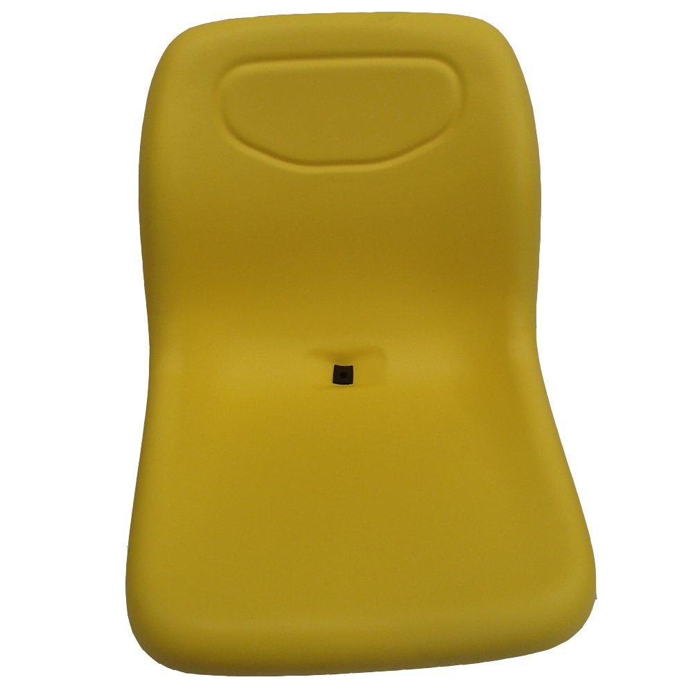 Stevens Lake Parts 140010YE 143000YE Deluxe High-Back Seat (Yellow) Replacement for John Deere Tractors - Perfect for Farming, Landscaping & Outdoor Work