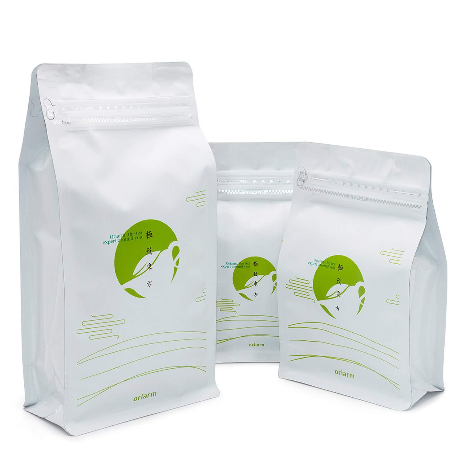 Premium 2025 Mingqian Longjing Dragon Well Green Tea Loose Leaf - 1st Grade Organic Chinese Green Tea - Eco-Grown 500g (2x250g Resealable Bags) - Perfect for Morning Boost, Afternoon Relaxation & Healthy Lifestyle