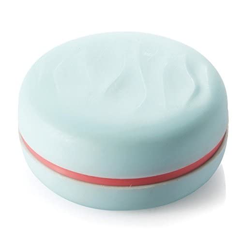 Ubersweet® Exquisite Macaron Portable Double-Sided Sponge Shoe Cleaning Brush - 3 Colors | Gentle Scrub for Sneakers, Sandals & Flip Flops | Perfect for Home, Travel & Car Use
