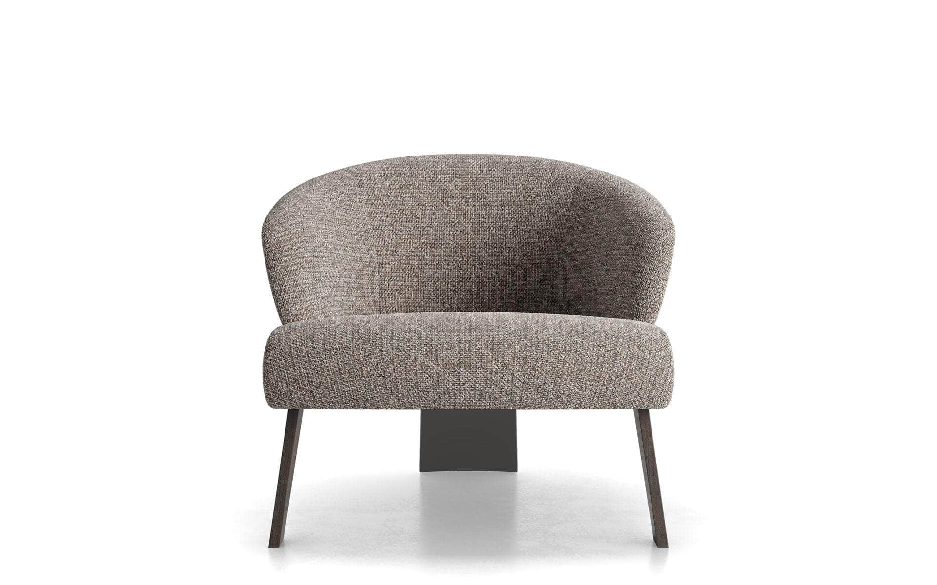 Thayer Accent Lounge Chair - Modern Maplewood Frame with Premium Italian Fabric - Perfect for Living Room, Bedroom, or Office Decor