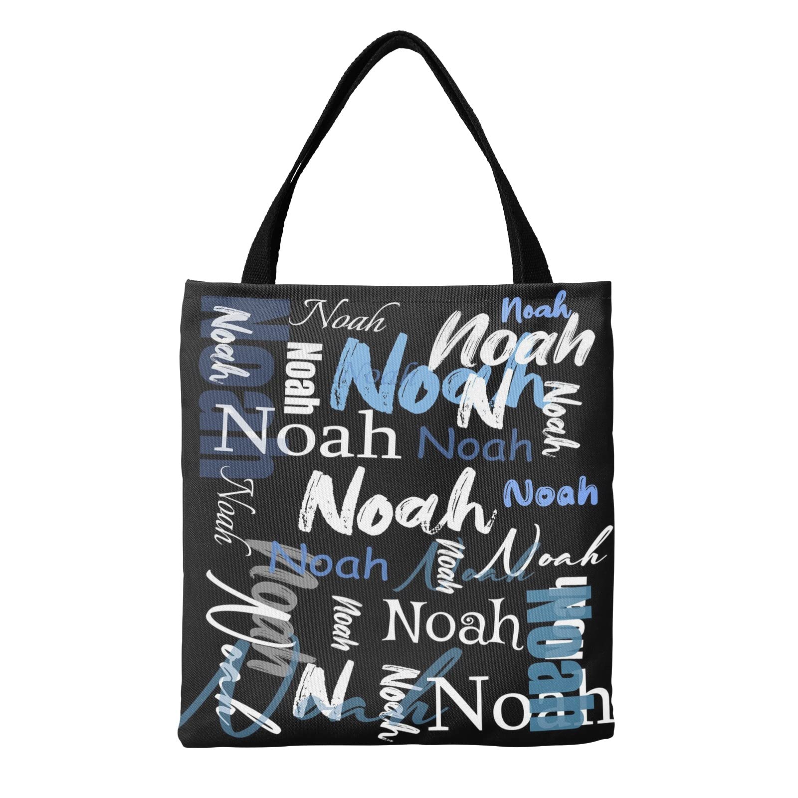 Custom Personalized Tote Bags for Women - Monogrammed Name Tote Bag Gift for Birthday, Christmas & Valentine's Day - Perfect for Shopping, Beach & Everyday Use