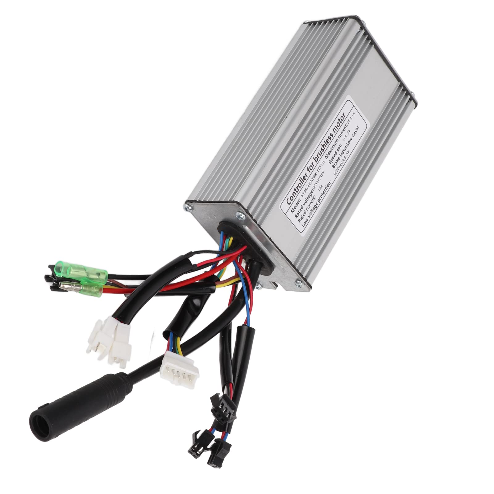 48V Electric Bike Controller - High Performance 9-Tube Design with Grooves for Steady Speed & Heat Dissipation | Easy to Install & Operate | Perfect for Commuting, Mountain Biking & Urban E-Bike Upgrades