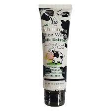 Beauty Hub Whitening Face Wash with Milk Extract, 100ml - Gentle Cleansing for Brighter Skin, Perfect for Daily Skincare Routine & Morning/Evening Use