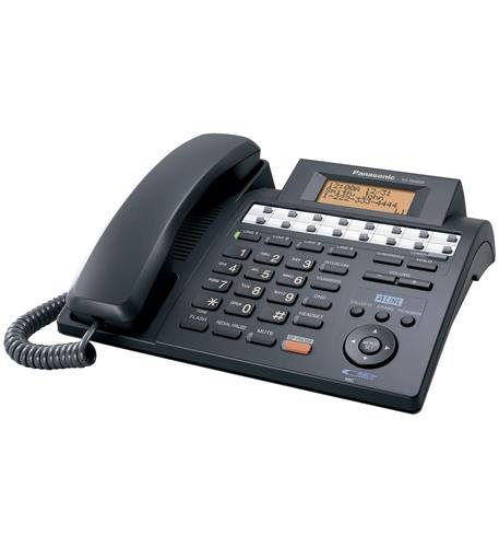 Panasonic KX-TS4200B 4-Line Business Phone System - Expandable to 16 Stations with Speakerphone & Caller ID - Black | Ideal for Offices, Call Centers & Small Businesses