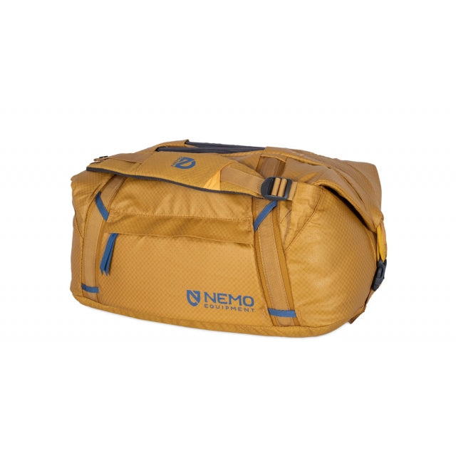 30L Double Haul Convertible Duffle Bag - Waterproof Travel Duffel with Shoulder Straps for Gym, Camping & Weekend Trips