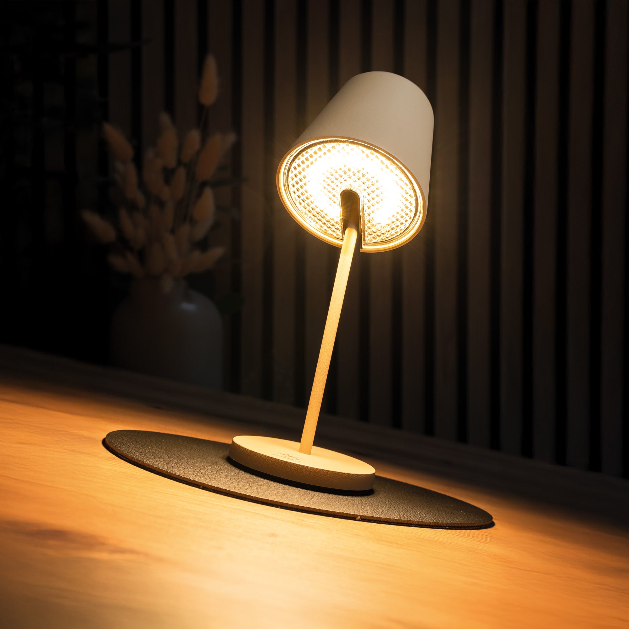 Portofino Sand Magnetic Light with Placemat and Pad - Perfect for Home Decor, Kitchen, and Dining Room Ambiance