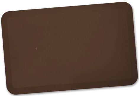 Premium American Floor Mats - NewLife Gel Pro Earth 2' x 3' Non-Slip Comfort Mat for Home Gym, Office & Kitchen - Ergonomic Support for Standing Work & Exercise