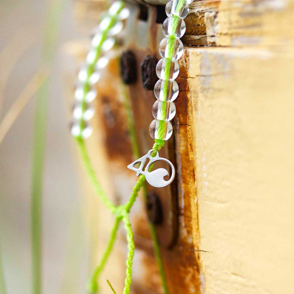 4Ocean Sea Turtle Lime Beaded Bracelet - Eco-Friendly Ocean Conservation Jewelry for Women & Men - Perfect for Beach, Travel & Everyday Wear