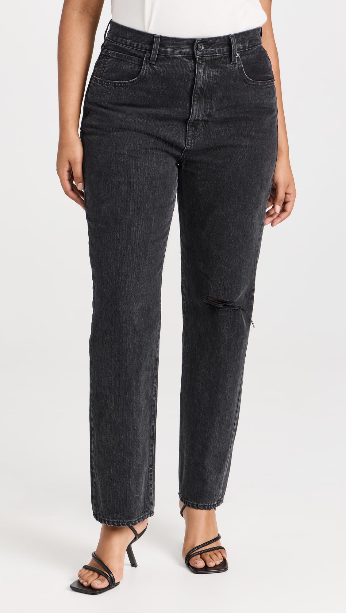 Stylish Women's High Waist London Jeans - Trendy Denim Pants for Casual Wear & Everyday Outfits | Perfect for Work, Dating & Travel