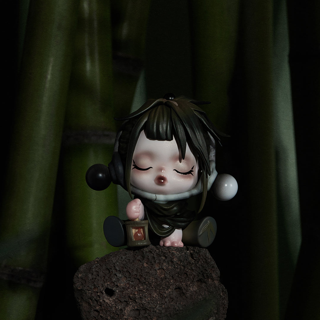POP MART SKULLPANDA The Ink Plum Blossom Series Blind Box - Collectible Anime Figure Mystery Box for Display & Gifts - Perfect for Home Decor, Office Desk & Anime Collections
