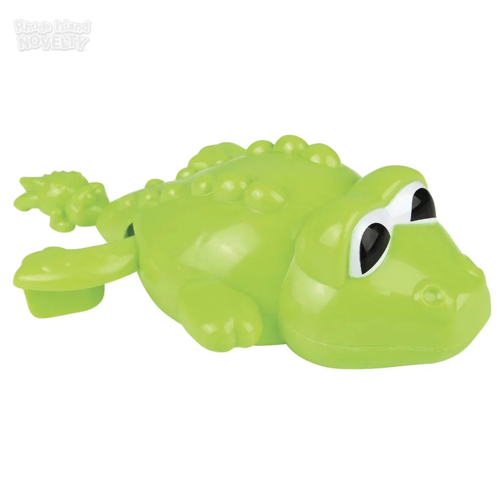 6 Pack Pull String Alligator Bath Toys for Kids - Fun Water Play & Bathtime Gifts for Toddlers & Infants